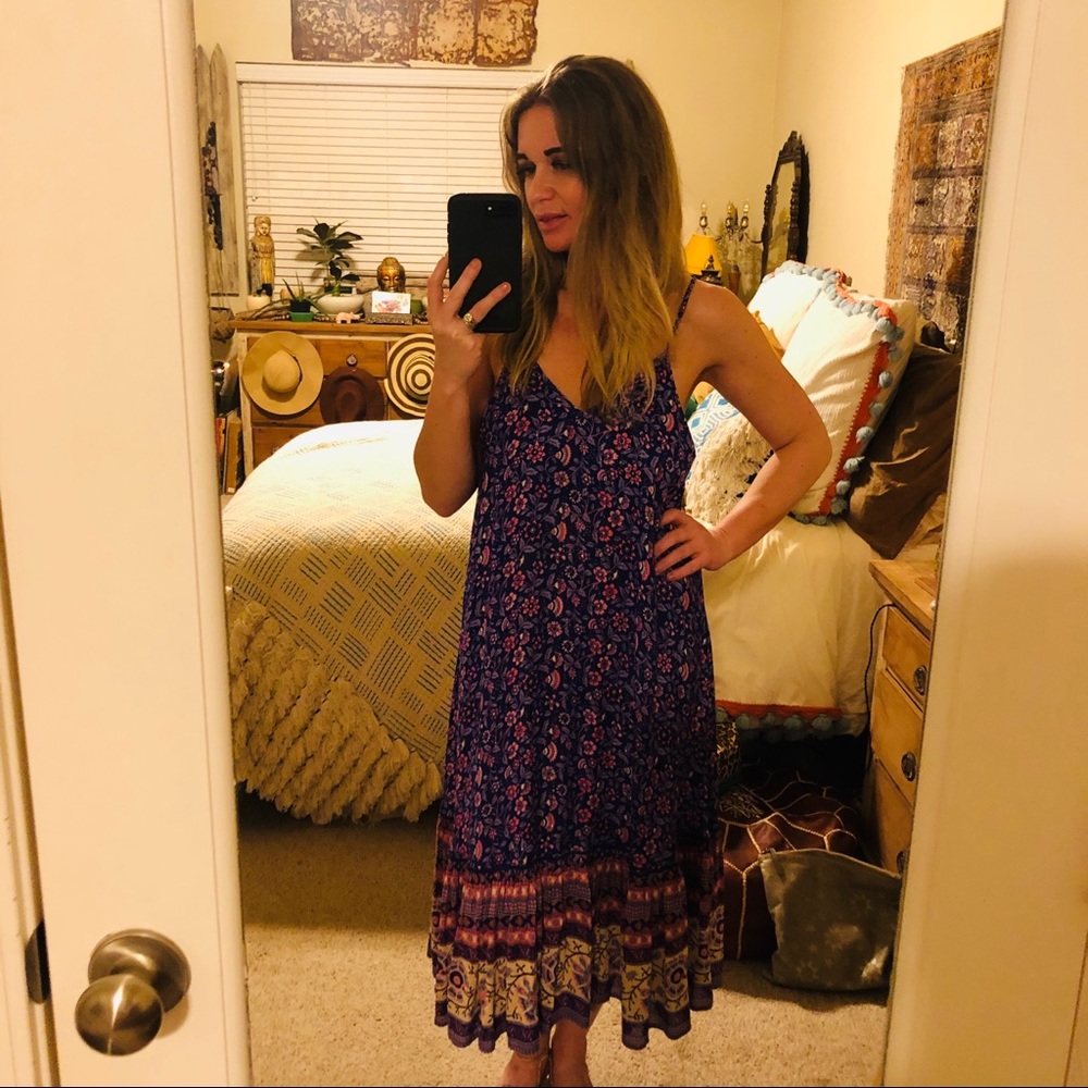 UFS SPELL Dahlia Strappy Gown Purple Haze S